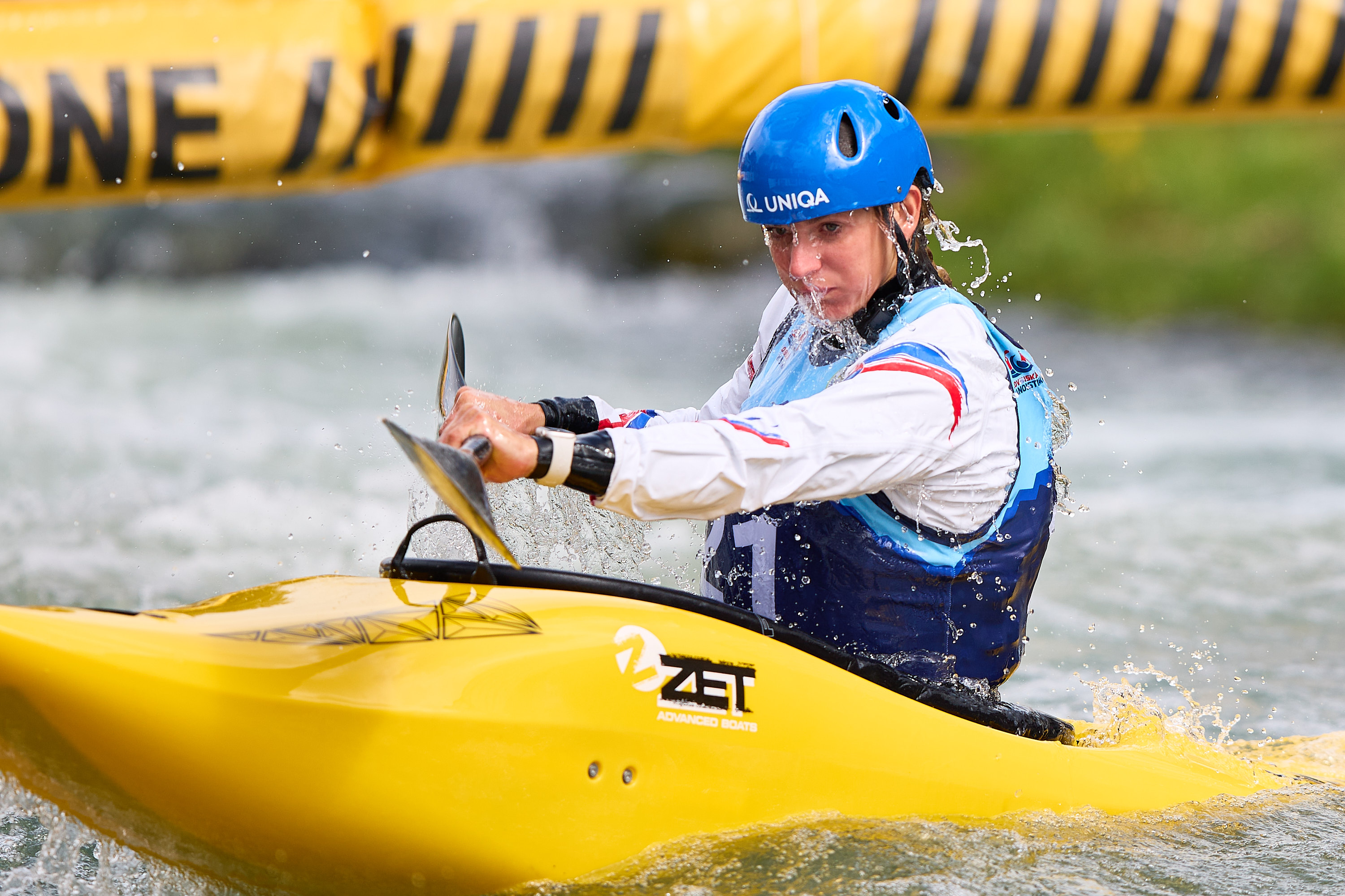 Eliška Mintálová je piata najlepšia Európanka v kajak krose 