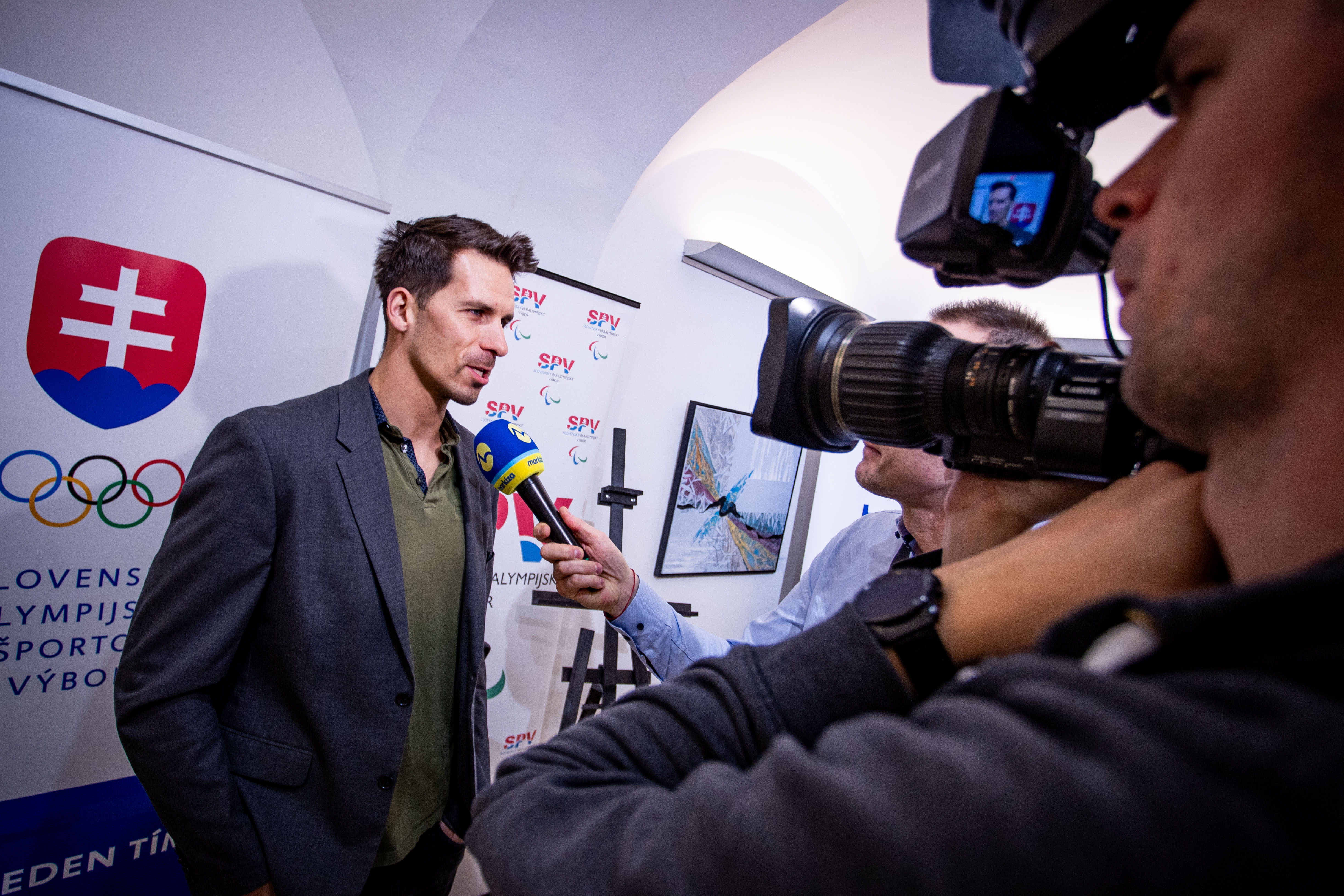 Matej Beňuš sa zúčastnil podpisu oficiálnej prihlášky na olympijské hry