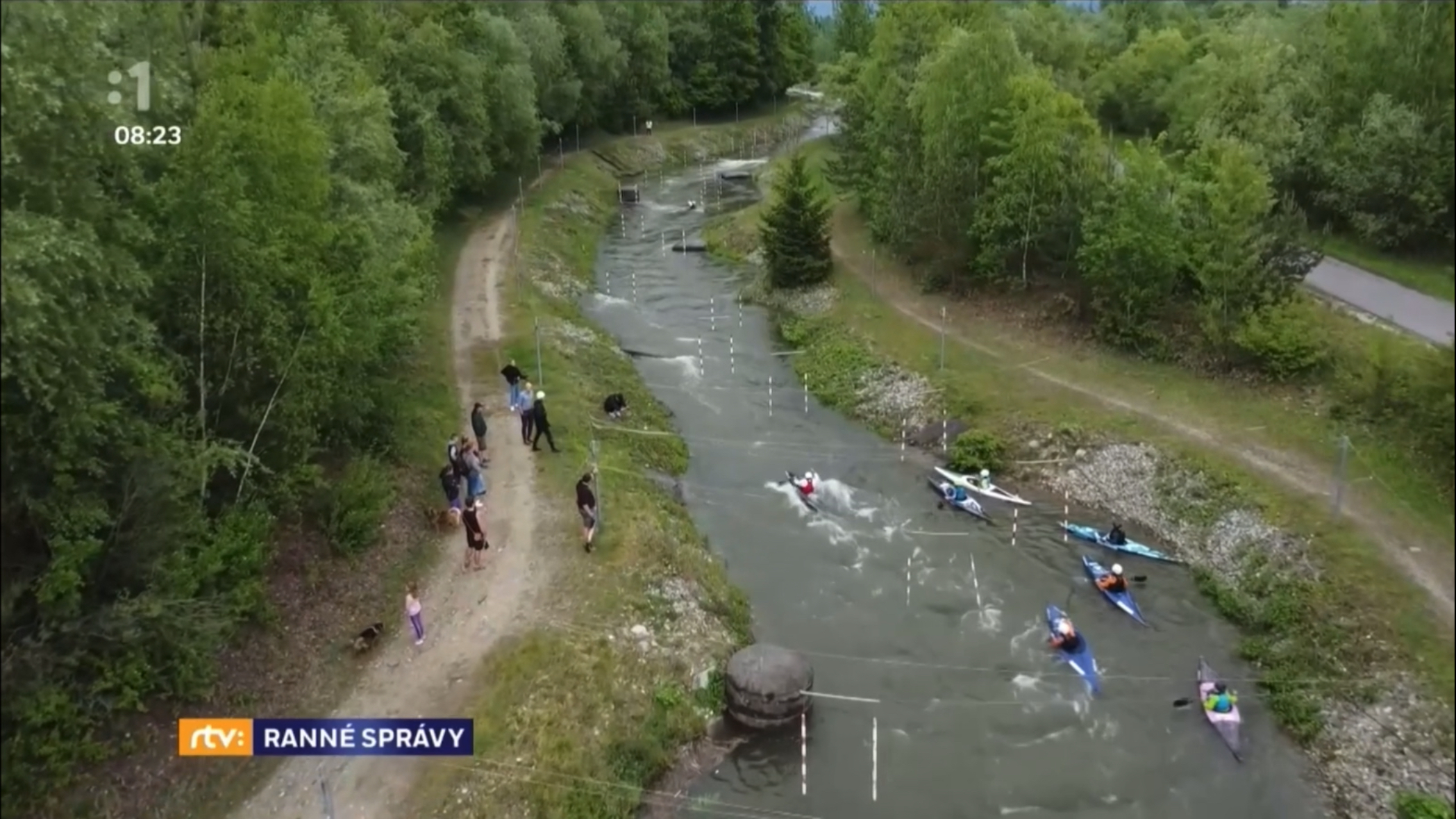 Reportáž z dnešných Ranných správ RTVS k jubilejnému 70. ročníku Žilinských slalomov