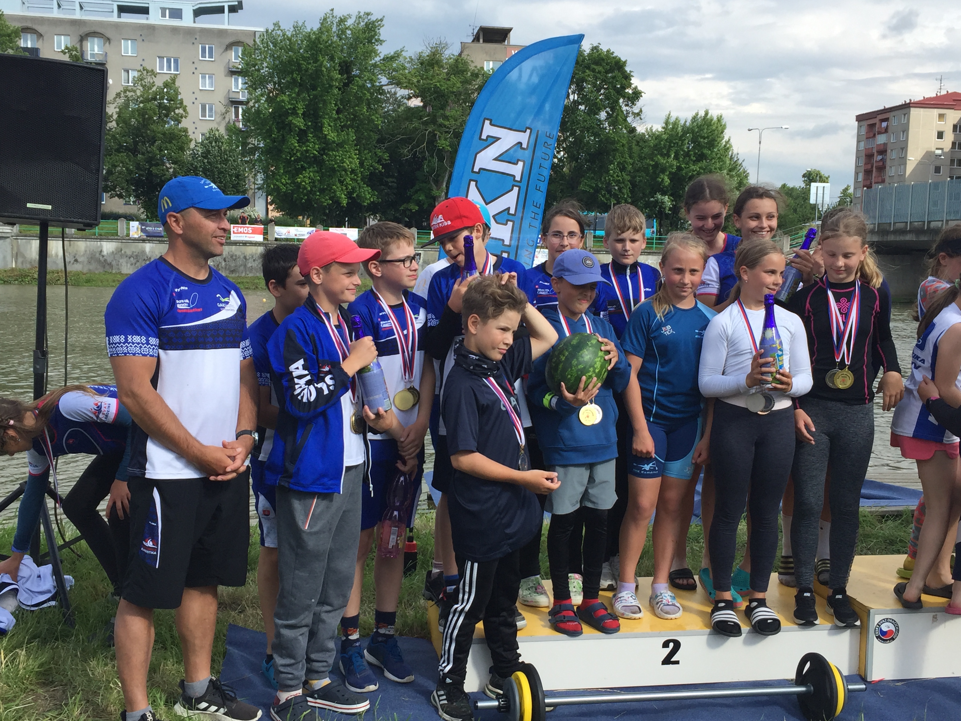 Slovenský mládežnícky tím na Českom pohári benjamínkov v Přerove