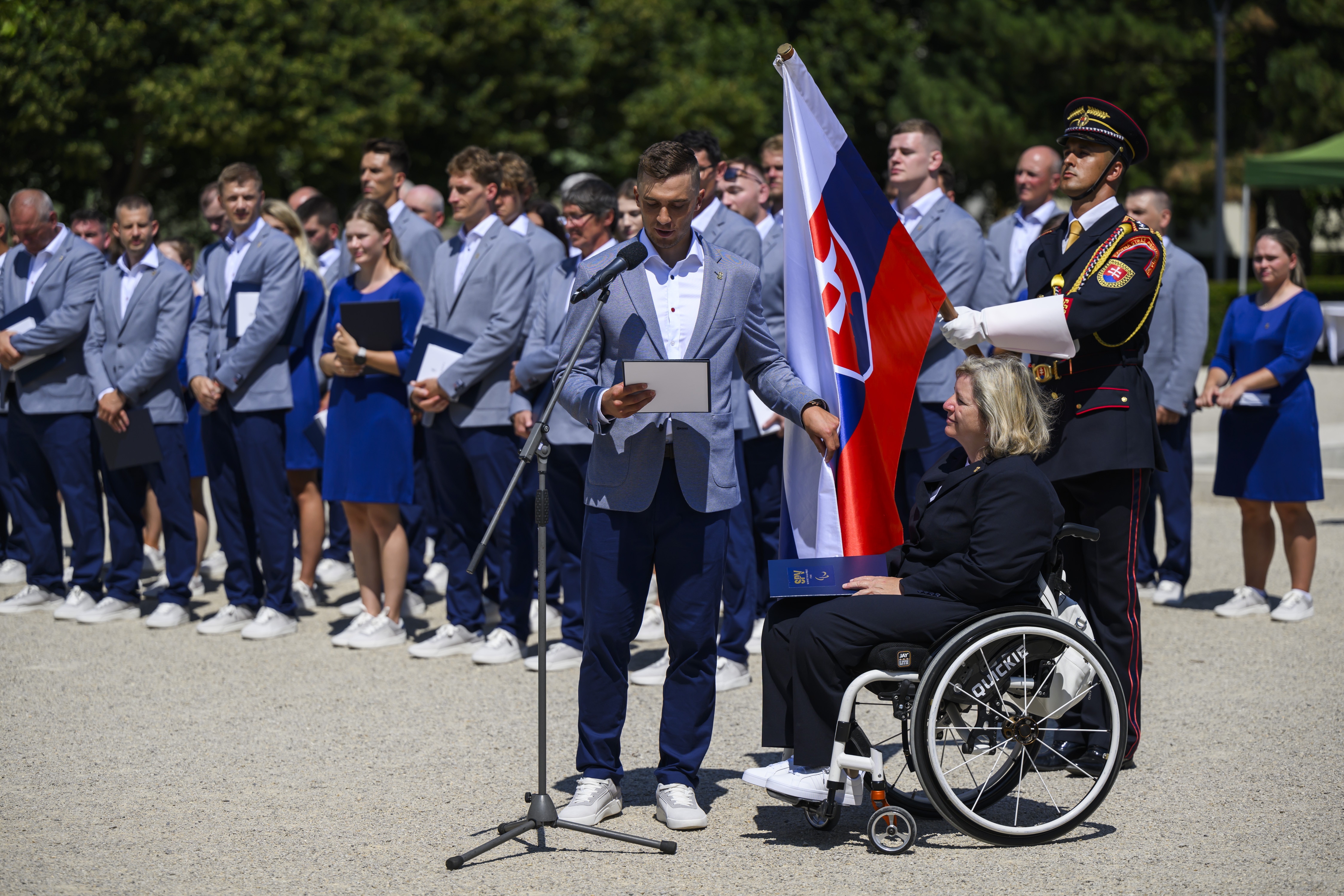 Jakub Grigar zložil v mene olympijskej výpravy sľub
