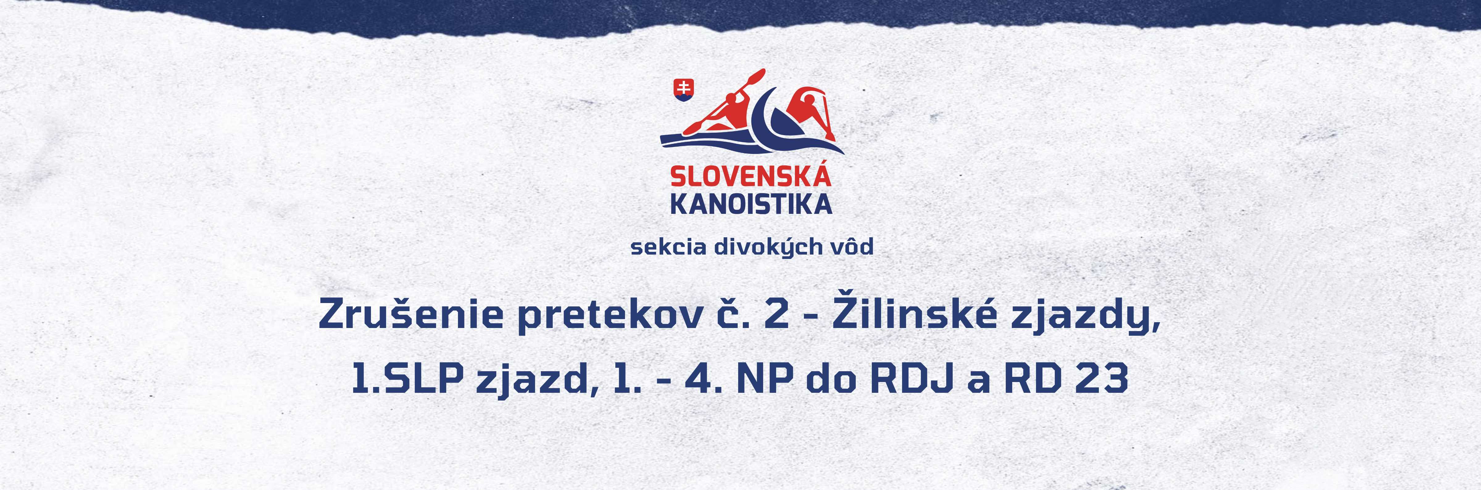 Zrušenie pretekov č. 2 - Žilinské zjazdy 2025