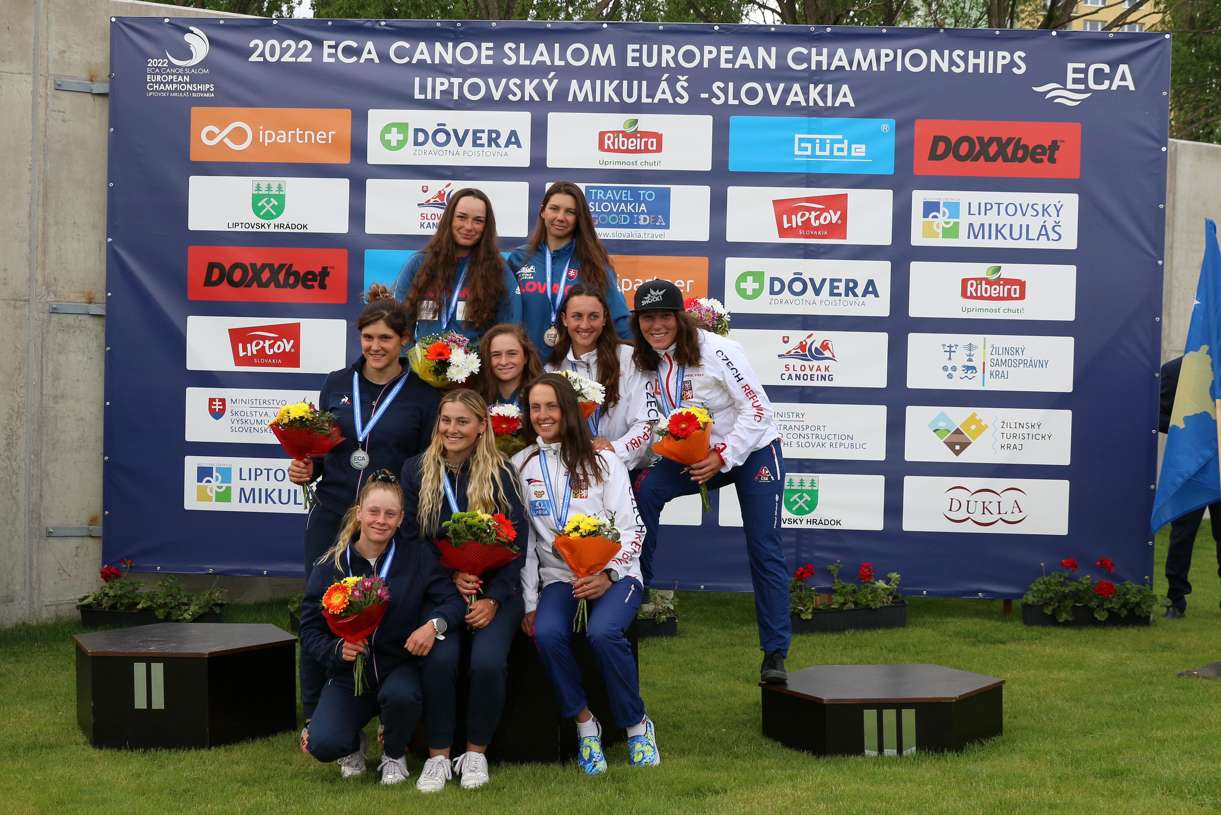 Kanoistky obhájili titul majsteriek Európy, kanoisti tesne pod pódiom